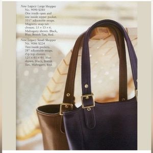 Coach Brown Leather Legacy Shoulder Bag